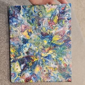 Abstract Multicolor Canvas Art